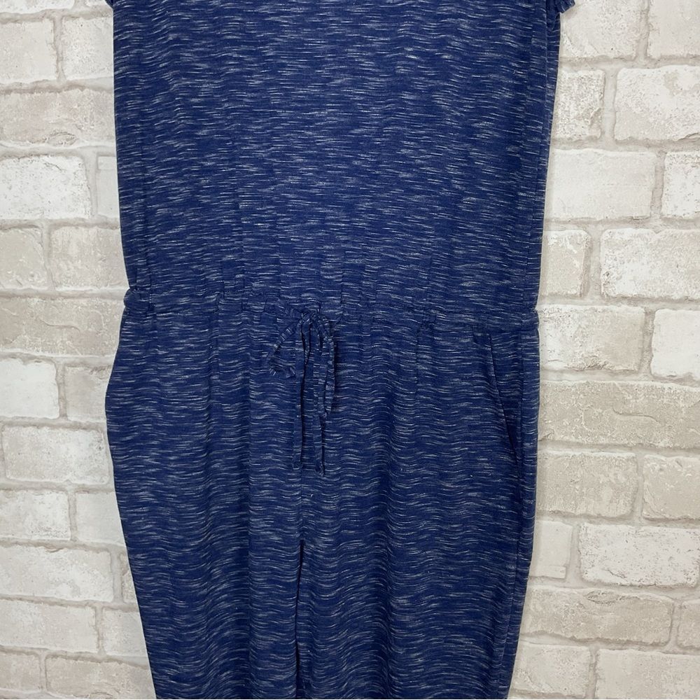 GAP Comet Blue Sleeveless Jumpsuit Size M - Picture 6 of 16